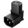 Vellcon IEC 320 C14 to C13 Power Adapter PDU Plug/Socket
