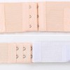 Baring Women's 6 Pack Bra Extensions, Elastic Extenders 3 Rows