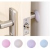 TIKA 4 Pcs Self-Adhesive Wall Protectors - Rubber Door Handle