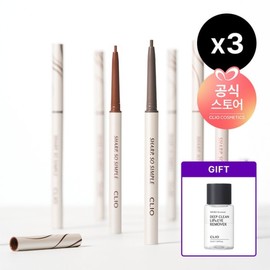 Clio NEW컬러 출시샤프 쏘 심플 워터프루프 펜슬 라이너 AD x3 사은립앤아이리무버미니 NEW Color Launch Sharp So Simple Waterproof Pencil Liner AD x3 Gift Lip & Eye Remover Mini