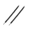 HALJIA 2pcs Flexible Shaft 300mm (12") Screwdriver Power Bit Drill