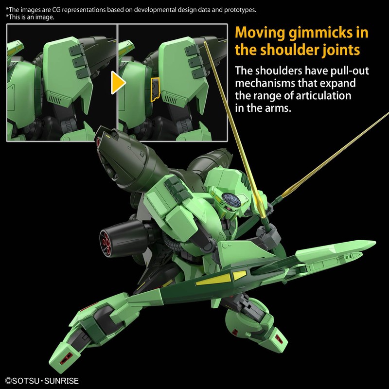 BANDAI SPIRITS HG Mobile Suit Z Gundam Bolinoke Summon, 1/144