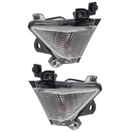 Front Turn Signal NoCut For Kawasaki Ninja ZX10R 04-05 Euro Light Blinker Clear