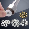 50Pcs Airless Paint Sprayer Gaskets Seal Tip Gaskets Nylon Flat
