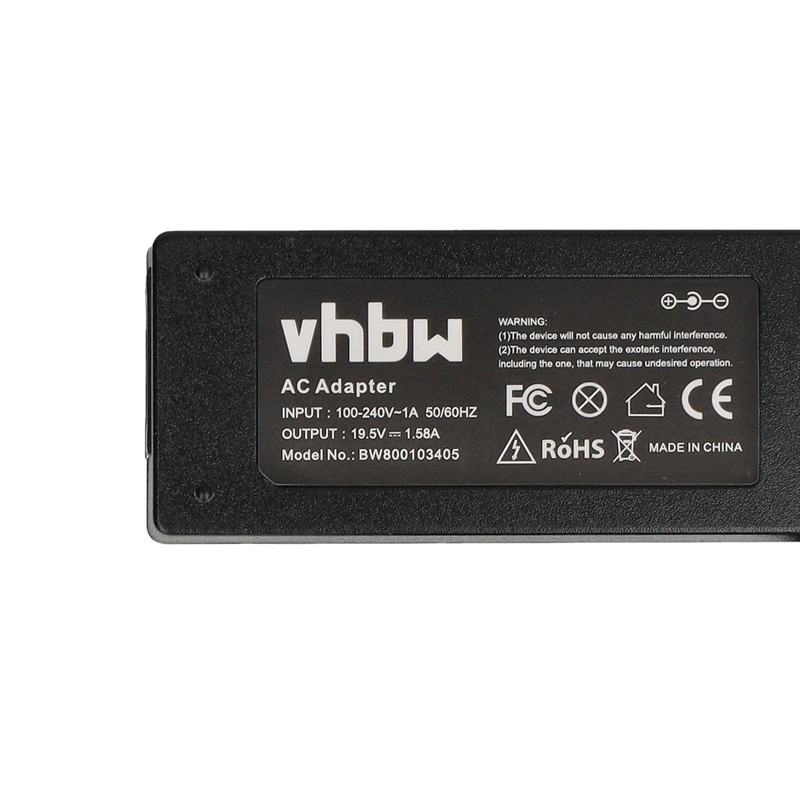 vhbw 110-220V Power Supply Charger (19V, 1.58A) Compatible with Packard