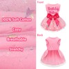 Dog Birthday Dress Dog Dress with Bowknot Tulle Birthday Princess
