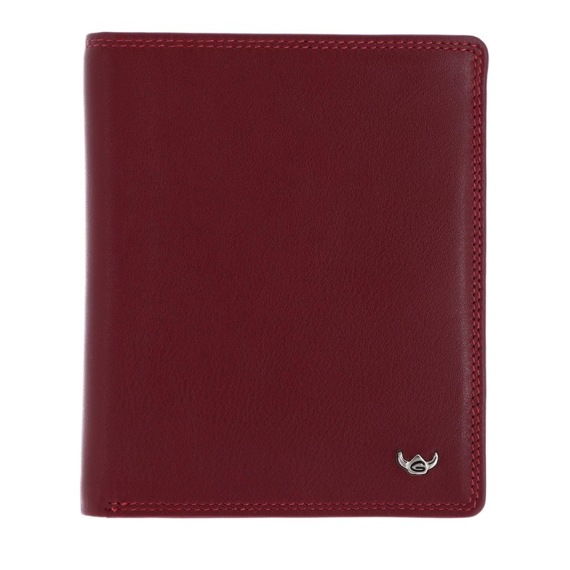 Golden Head Polo Wallet 9cc 13 cm RFID, red, rfid