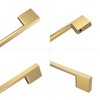 9BUILD 10 Pack Champagne Bronze Cabinet Pulls 5 Inch Cabinets