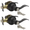 Gobrico Entrance Door Lockset with Same Key, Keyed Alike Entry