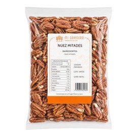 Nuez Pecana Mitades 1Kg Pelada Premium Saludable