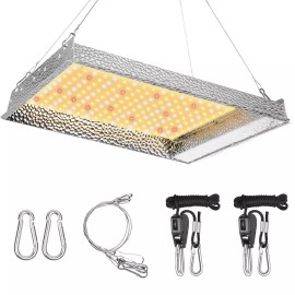 iPower 600W LED Grow Light Sunlike Full Spectrum Plants Lamp for Hydroponic Indoor