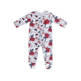 Melbourne Demons AFL Footy Baby Infant Toddler Coverall Romper Onesie Size 12-18m