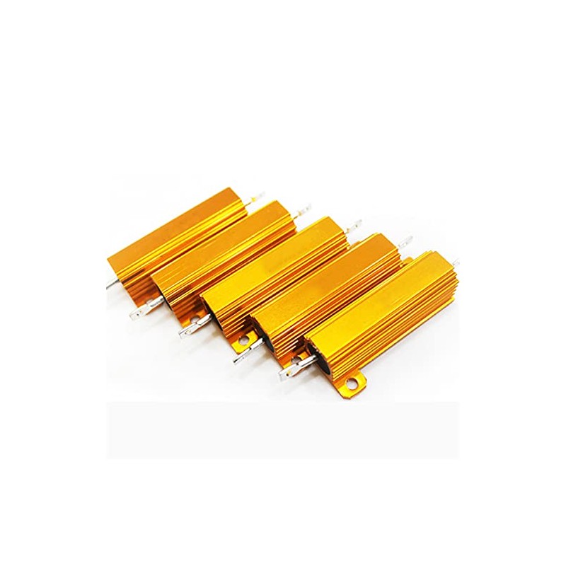 50W Resistor Aluminum Shell Resistors 2R Resistor Wirewound Resistor for
