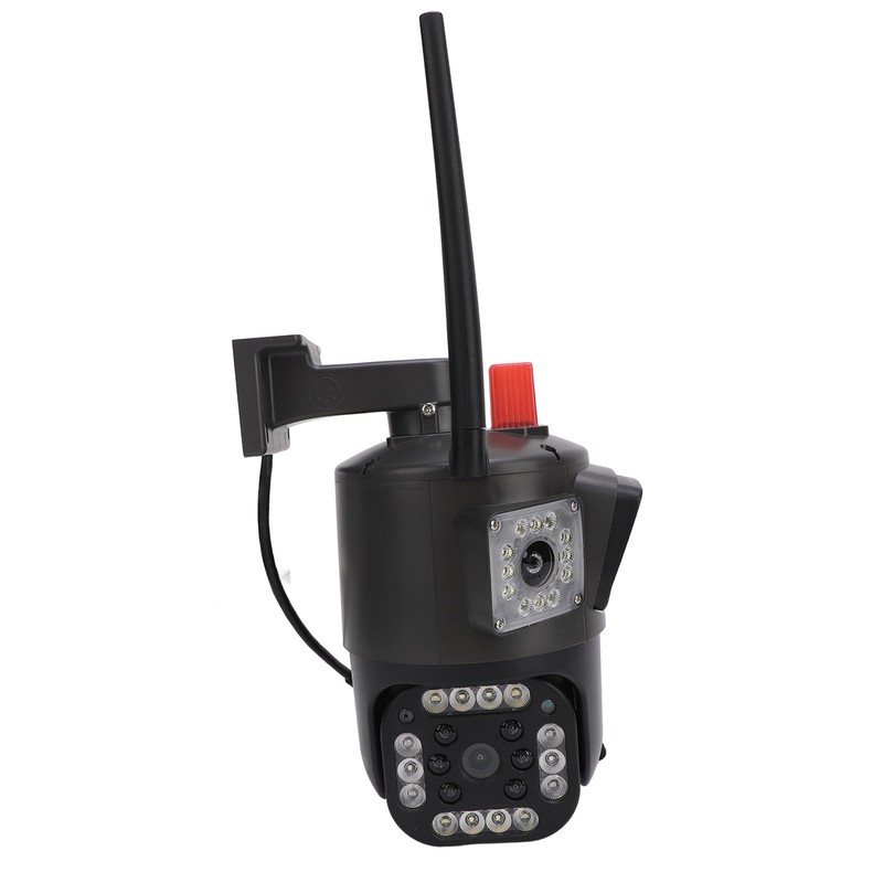Triple Lens Security Camera 8MP 4K Full Color Night Vision