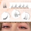Winifred Natural Lash Clusters Short Eyelash Clusters Wispy Cluster Eyelash
