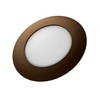 NICOR Lighting 6 inch Oil-Rubbed Bronze Recessed Shower Trim with