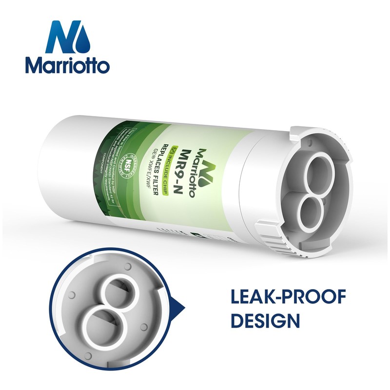 MARRIOTTO Water Filter Compatible with XWFE (Built-in CHIP), Replacement for