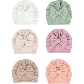 . Gorros Para Bebé, Diademas Para Niña, Conjuntos De 6