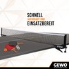 GEWO CS Clip Table Tennis Net - Robust Table Tennis