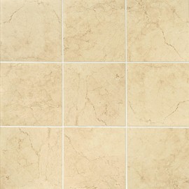 Daltile Florentine 12" X 12" Glazed Porcelain Floor Tile in Marfil (13 PC Per Carton) (12.22 SQFT Per Carton)
