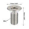 X AUTOHAUX Brake Disc Rotor Screws Bolt Kit 93600-06014-0H for