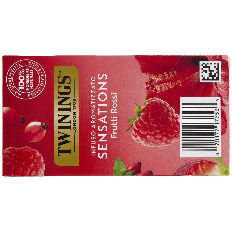 Twinings Tw Inf.20ff Frutti Rosssi, 40g