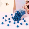Beadthoven 100pcs 10mm Rhinestone Beads Blue Zircon Crystal Pave Clay