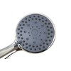 Shower Head with Hose Including 3 Jet Types with Bracket