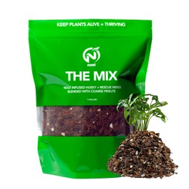 Noot Potting Soil Mix for Indoor & House Plants – 1 Gallon – Orchid, Succulent, Cactus, Aroid, Houseplant, Monstera – Bio-Organic – Fast Draining – Rapid Root Growth – Pre-Soaked & Ready to Use