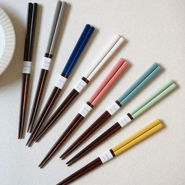 East Table COCOE co-00107 Chopsticks Green 9.2 inches (23.2 cm), Made in Japan, Dishwasher Safe, Wooden, Natural Wood, Cutlery