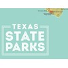 Best Maps Ever Texas State Parks Map 18x24 Poster (Green