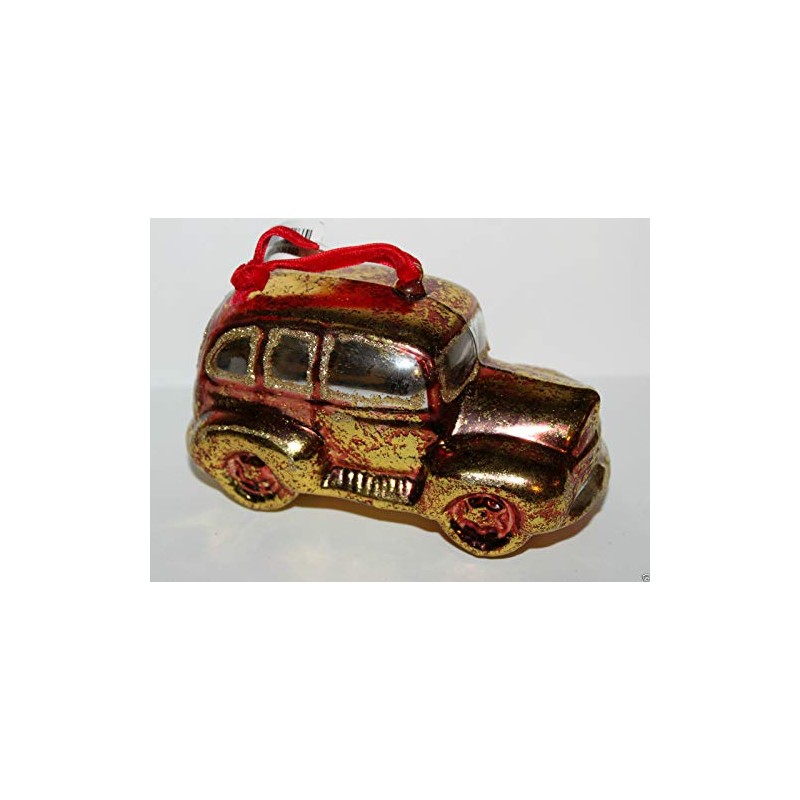 Pier 1 Imports Glass Woody Car Tree Ornament