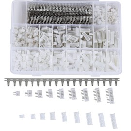 PENGLIN 1550pcs 2.0mm JST-PH Connector Set PH Type Terminal with PH2.0 Pin Header 2/3/4/5/6/7/8/9/10 Pin Housing Connector Contact Pin Adapter Plug Terminal Set