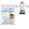 100pcs Pedicure Liners Disposable - Plastic Footbath Spa, Soak Liner