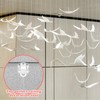 20 Pack Magnetic Ceiling Hooks with 328ft Clear Hanging Line,