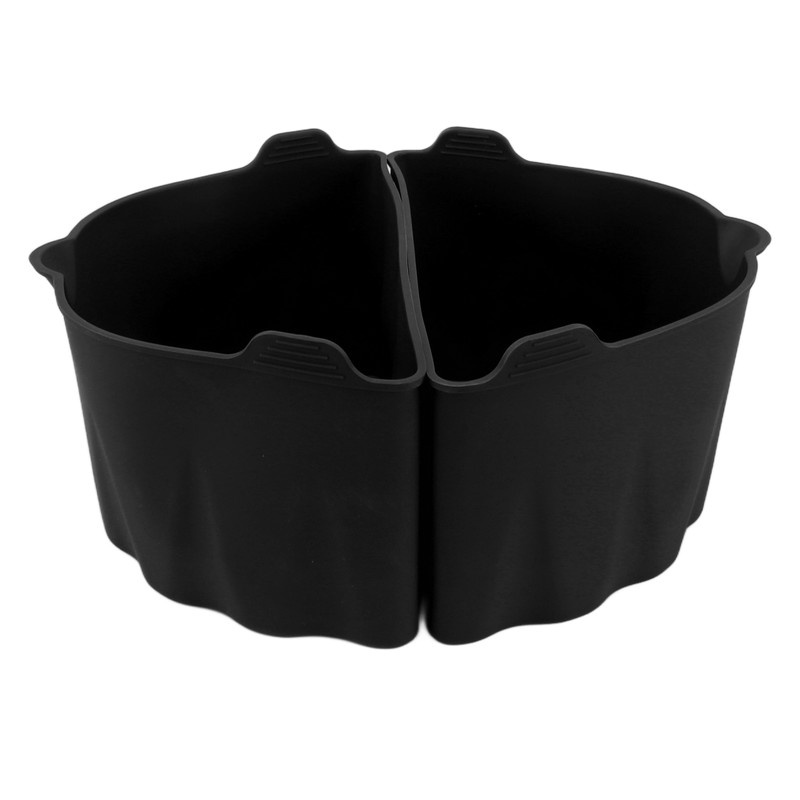 2Pcs Slow Cooker Liner 6‑7QT Silicone Cook Pot Divider Slow