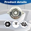 GKmow Pack-1 Radiator Cap, Stainless Steel Engine Seal Cover, 16