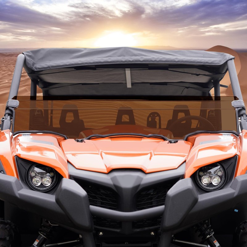 Generic A & UTV PRO Front Tinted Half Windshield for