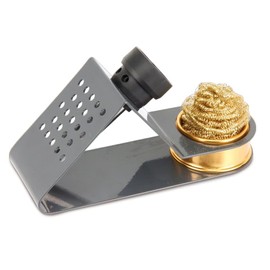 Lötkolbenständer mit Messing-Abstreifer