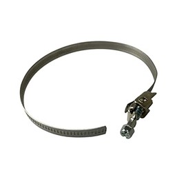 Quick Release Adjustable Clip Clamp for Ducting Ventilation Sign Fixing W2 (1, 15-175mm)