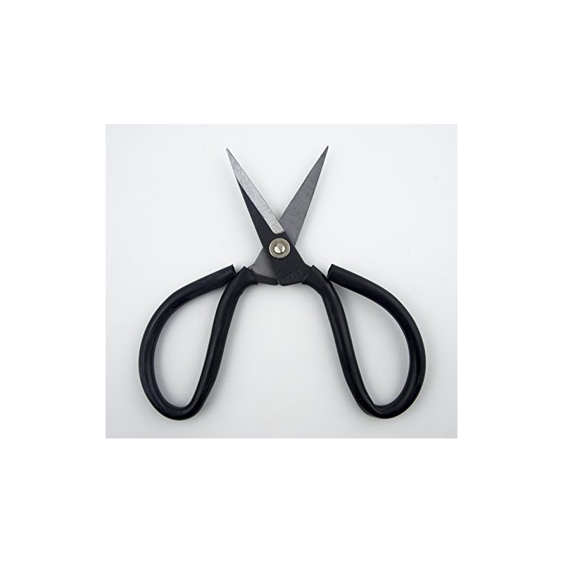 HAND® Small Cast Iron Heavy Duty Fabric/Garden/Wire Scissors, Black, 6.5"