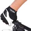 BOODUN 1 Pair Unisex Mountain Bike Breathable Half Finger Gloves