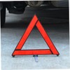 Ciieeo 3pcs Roadside Reflective Triangle Emergency Warning Signs and Lightweight