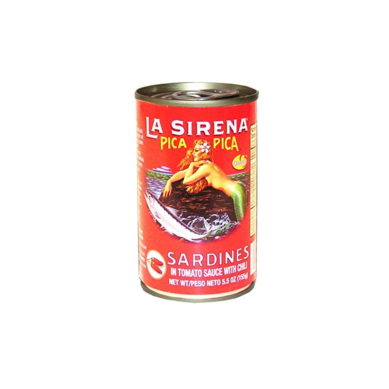 La Sirena Pica Pica Sardine 5.5 oz - Sardina (Pack
