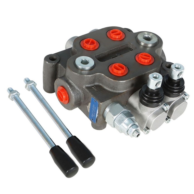 TJHSM TJHSM-HDV-2 2 Spool 25 GPM 3000 PSI SAE Ports