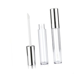 GLEAVI 12pcs Fashion Lip Gloss Tubes Lip Containers Silver and Gold Caps Lightweight and Design for Easy Travel and Use