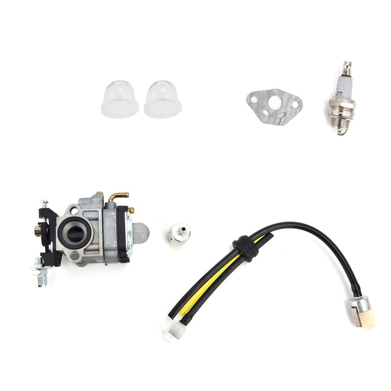Carburetor Kit Spark Plug Oil Tube Assembly for Poulanpro 46cc