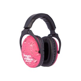 Pro Ears - ReVO - Hearing Protection - NRR 25 - Youth and Women Ear Muffs - Pink Rain