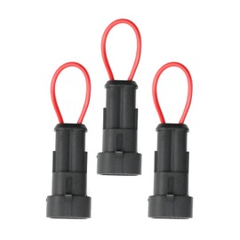 Zreneyfex 3 Pcs Seat Switch Safety Bypass Plug Connectors, Replacement for Bobcat CT Series, Replacement for Kioti Tractors,Tractor Accessories