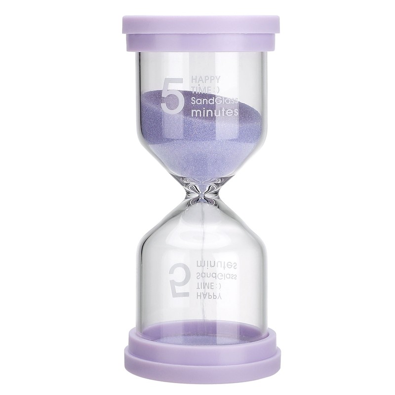 Hourglass Sand Timers Set Small Portable High Accuracy for Classroom